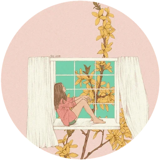 😌 Стикер «My Life» для Telegram