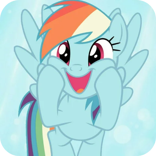 🤭 Стикер «My Little Pony» для Telegram