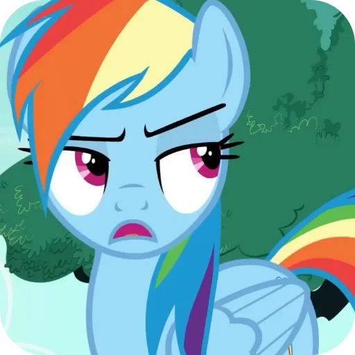 😮‍💨 Стикер «My Little Pony» для Telegram