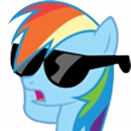 😎 Эмодзи «my little pony emoji» для Telegram