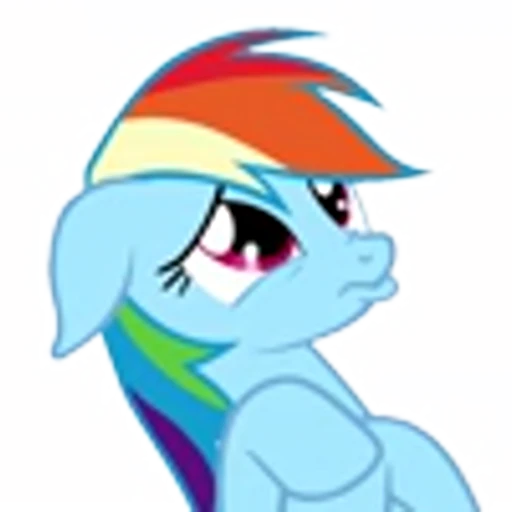 😒 Эмодзи «my little pony emoji» для Telegram