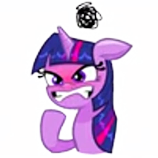😠 Эмодзи «my little pony emoji» для Telegram