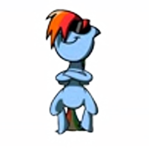 😎 Эмодзи «my little pony emoji» для Telegram