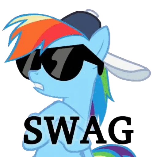 😎 Стикер «Pony Пони» для Telegram