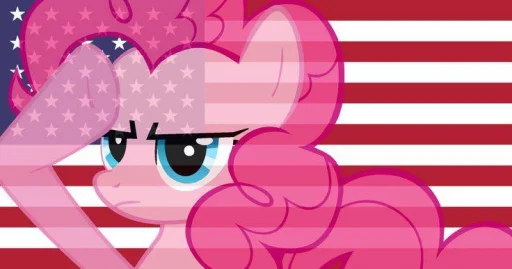 🇺🇸 Стикер «Pony Пони» для Telegram