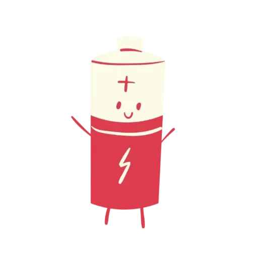 🔋 Стикер «Любимые» для Telegram