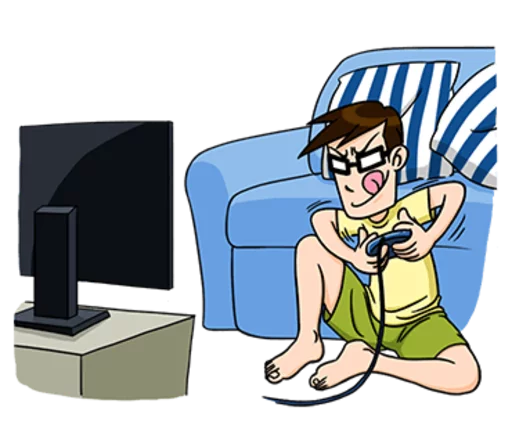 🎮 Стикер «My Lovely Husband» для Telegram