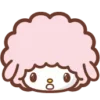 Стикер 12 😏My Melody Bunny Emoji