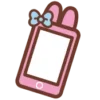 Стикер 3 😏My Melody Bunny Emoji