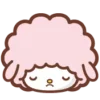 Стикер 14 😏My Melody Bunny Emoji