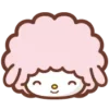 Стикер 15 😏My Melody Bunny Emoji