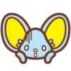 Стикер 18 😏My Melody Bunny Emoji