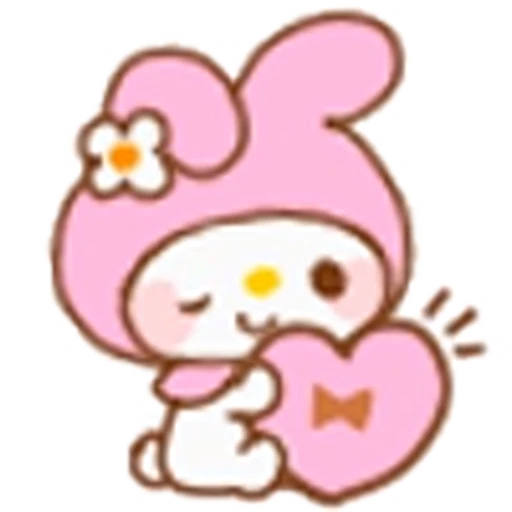 😉 Эмодзи «My Melody Emoji Pack» для Telegram