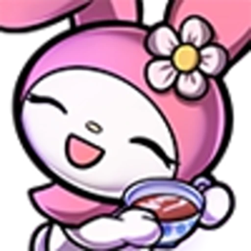 ☕️ Эмодзи «My Melody Emoji Pack» для Telegram