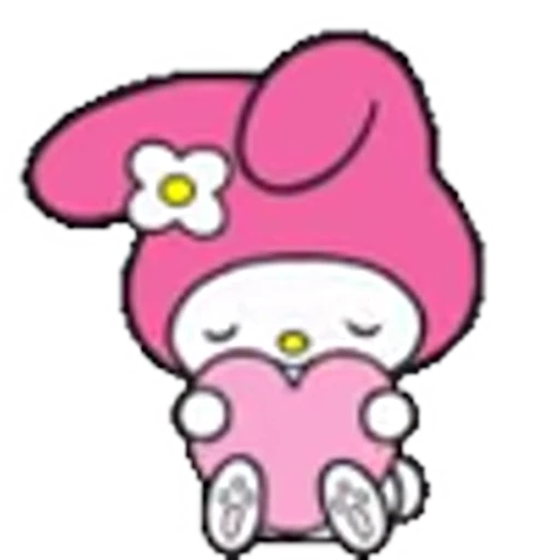 💗 Эмодзи «My Melody Emoji Pack» для Telegram