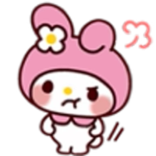 😡 Эмодзи «My Melody Emoji Pack» для Telegram