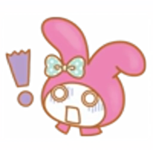 😱 Эмодзи «My Melody Emoji Pack» для Telegram