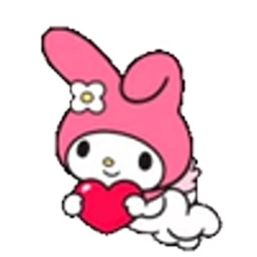 Стикерпак My Melody Emoji Pack для Telegram