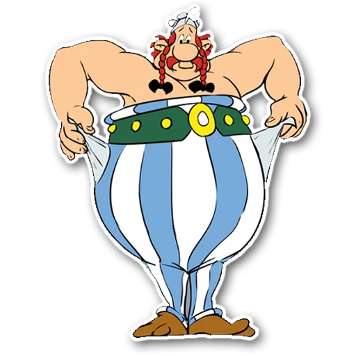 ☹ Стикер «obelix» для Telegram