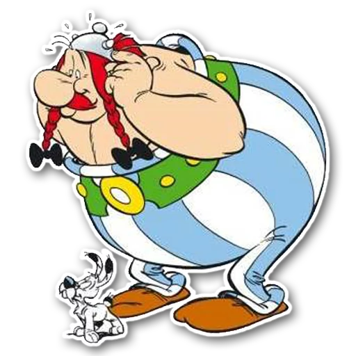 😵 Стикер «obelix» для Telegram