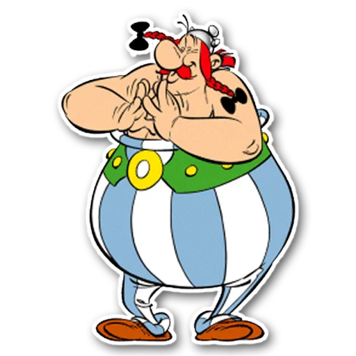 😌 Стикер «obelix» для Telegram
