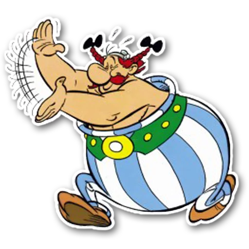 👏 Стикер «obelix» для Telegram