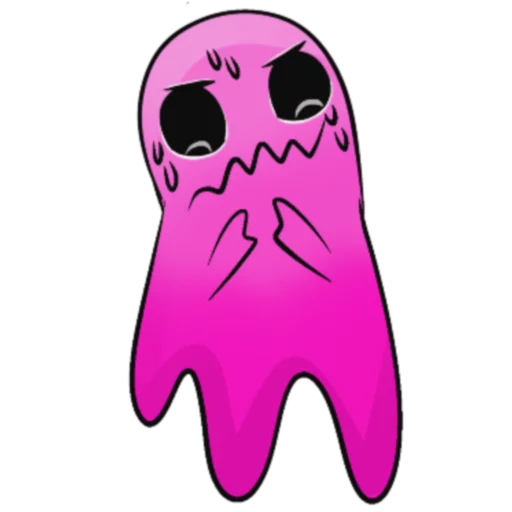 😖 Стикер «PinkGhost» для Telegram