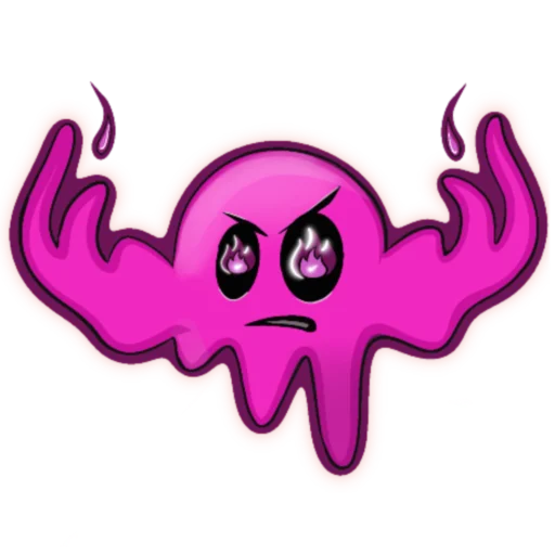 😡 Стикер «PinkGhost» для Telegram