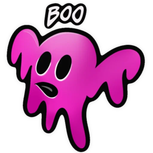 👻 Стикер «PinkGhost» для Telegram