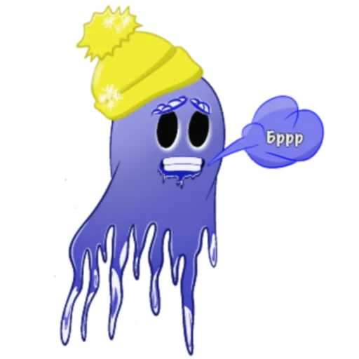 🥶 Стикер «PinkGhost» для Telegram