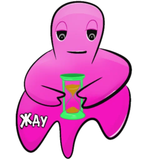 😐 Стикер «PinkGhost» для Telegram