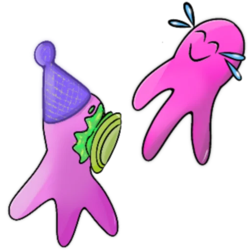 😂 Стикер «PinkGhost» для Telegram