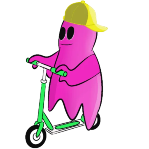 🙂 Стикер «PinkGhost» для Telegram