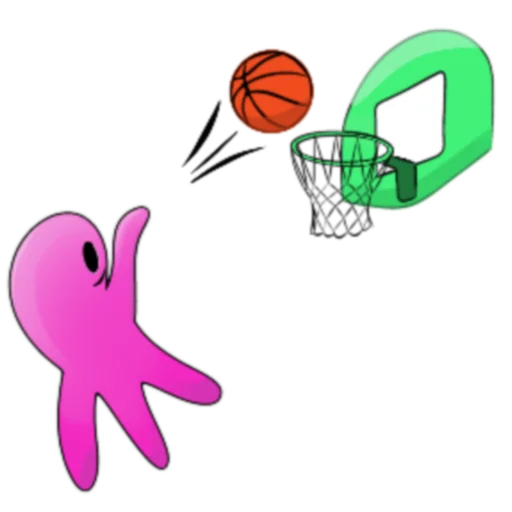 ⛹ Стикер «PinkGhost» для Telegram