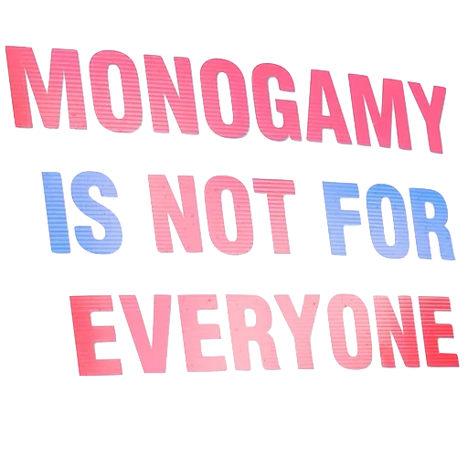 😡 Стикер «polyamore» для Telegram