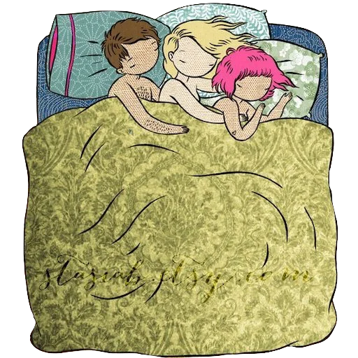 😴 Стикер «polyamore» для Telegram