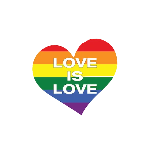 🌈 Стикер «polyamore» для Telegram
