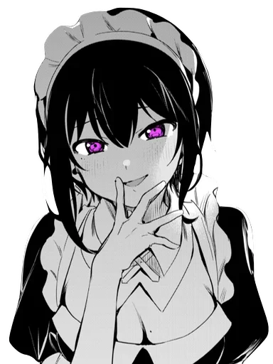 🥵 Стикер «My Recently Hired Maid Is Suspicious» для Telegram