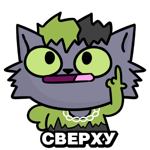 👆 Стикер «Мурвел» для Telegram