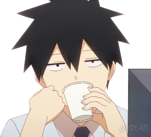 ☕ Стикер «Senpai ga Uzai Kouhai no Hanashi» для Telegram