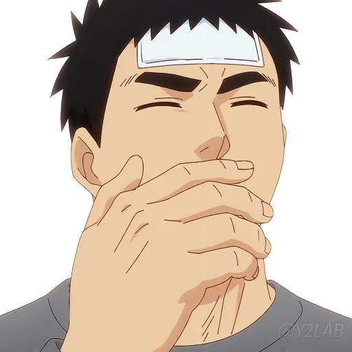 🥱 Стикер «Senpai ga Uzai Kouhai no Hanashi» для Telegram