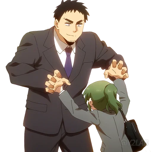 🤼‍♂ Стикер «Senpai ga Uzai Kouhai no Hanashi» для Telegram