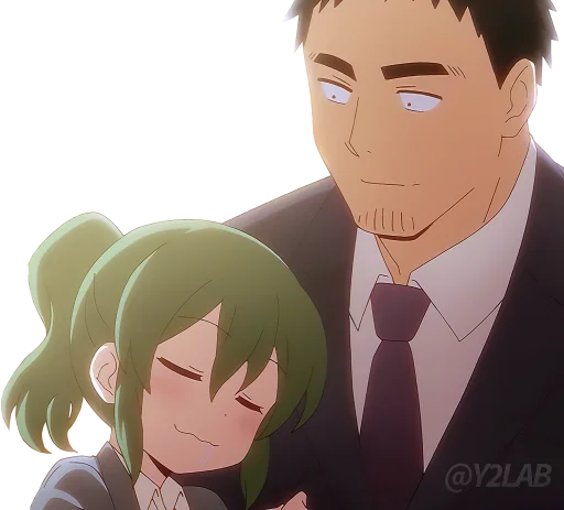 😴 Стикер «Senpai ga Uzai Kouhai no Hanashi» для Telegram