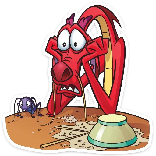 😫 Стикер «Мушу» для Telegram
