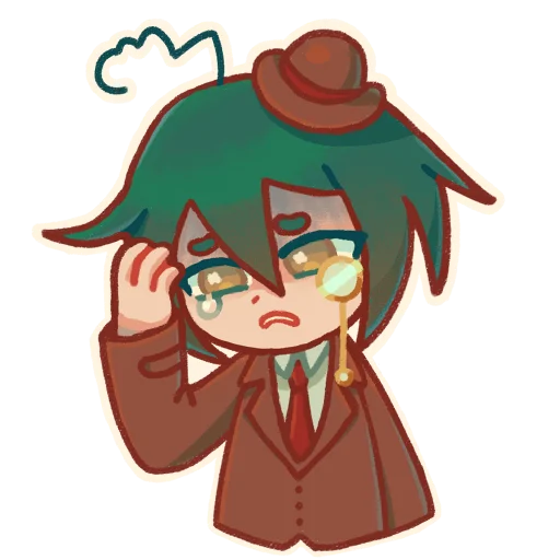🧐 Стикер «Мыслитель» для Telegram