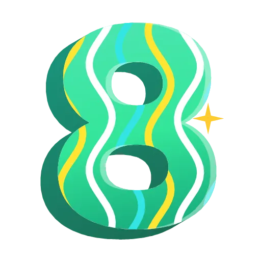 8️⃣ Стикер «Bithday Party» для Telegram
