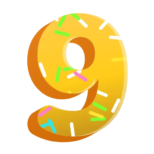 9️⃣ Стикер «Bithday Party» для Telegram