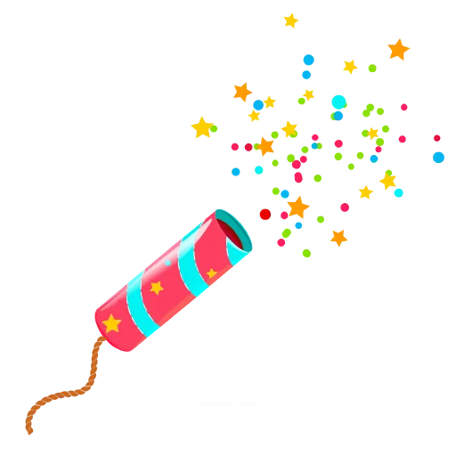 🎂 Стикер «Bithday Party» для Telegram