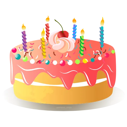 🎂 Стикер «Bithday Party» для Telegram