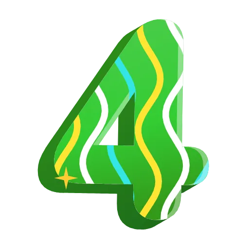 4️⃣ Стикер «Bithday Party» для Telegram